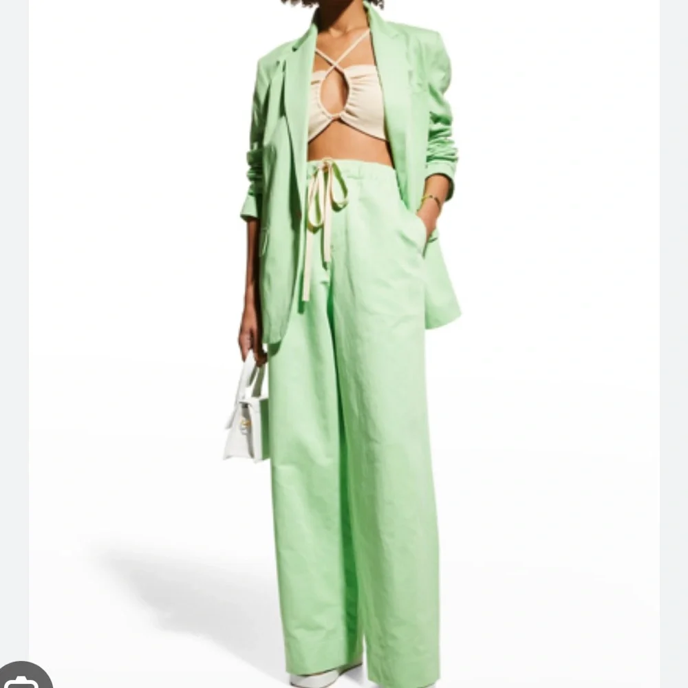 ALC Green Linen Blazer - Picture 4 of 4